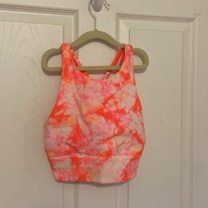 Lululemon tie dye sports bra